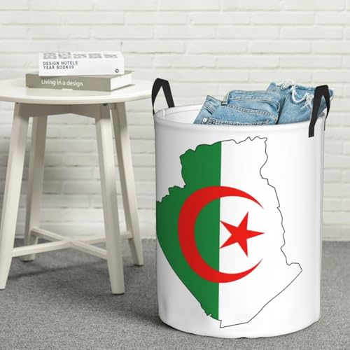 Panier à linge Algérie grand modèle rond aux finitions soignées - 8