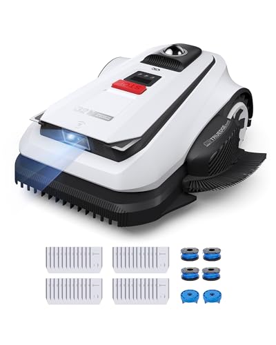 ECOVACS GOAT A1600 LiDAR PRO Care Kit Mähroboter ohne Begrenzungskabel, 1.600 m², 360° Dual-LiDAR-Navigation, automatische Kartierung, KI-3D-Hindernisvermeidung, superschnelles Laden, 50 % Steigung 1
