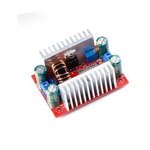 4-Pack 400W Boost Converter Module - 15A Adjustable DC 8.5-50V to 10-60V Step-Up Voltage Regulator with Constant Current, for LED Drivers/Solar Systems/EV Charging/Industrial Controls​2