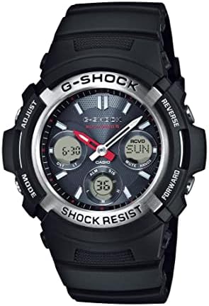 Casio G-Shock AWG-M100-1A Atomic Time Solar Powered Analog Digital Men's  Watch : Amazon.com.au: Clothing, Shoes \u0026 Accessories