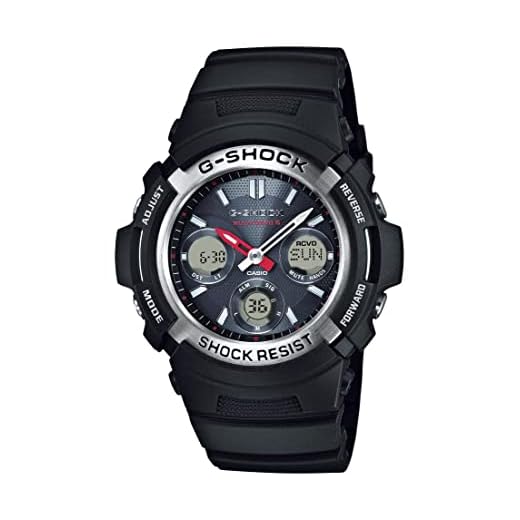 Casio G Shock-ANI/Digi-Solar/Atomic-200M Wr (AWGM100-1ACR) (Model: AWG-M100-1ACR)