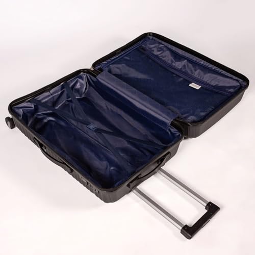 Mala De Viagem Média 23Kg Rodas Duplas 360 Fibra Rígida De Polipropileno Leve Resistente Para Pespac