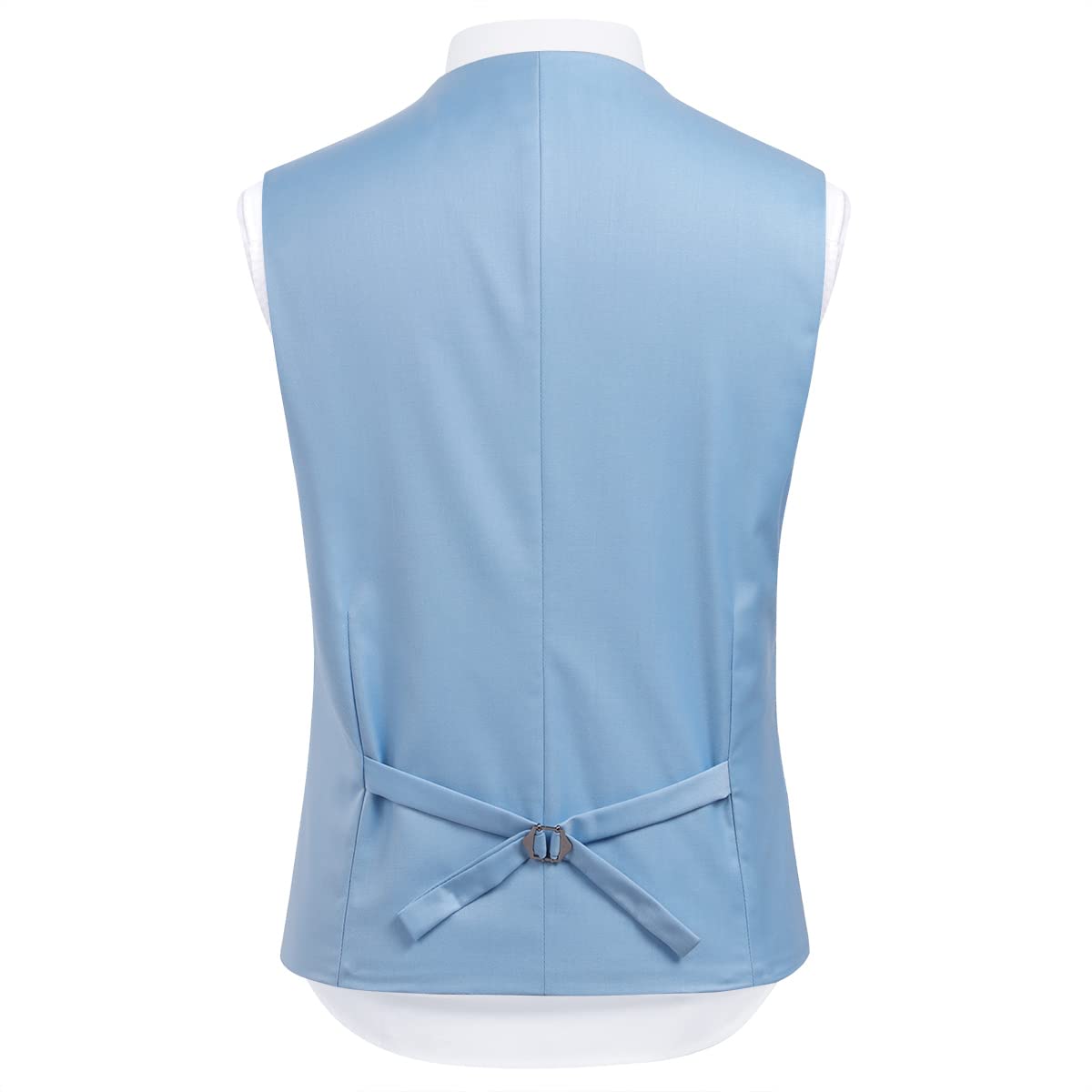 Sliktaa Traje Hombre 3 Piezas Slim Fit Formal Smoking Boda Negocios Noche (Chaleco y Pantalones), rojo
