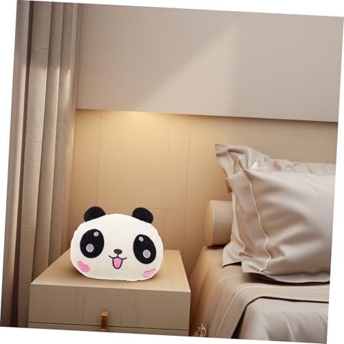 Almohada de cuello panda multifuncional para auto miniatura 6