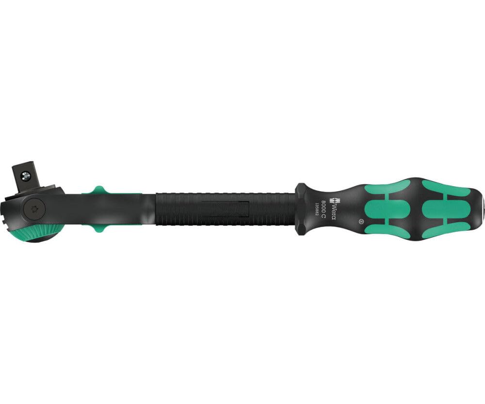 Wera Zyklop Speed Ratchet 8000 C Black Edition, 1/2 Inch