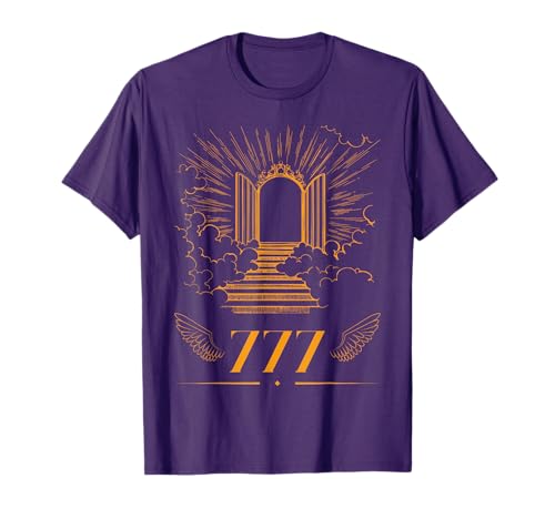 Angelic Sound Number 777 Angel Numbers Numerology Spiritual T-Shirt