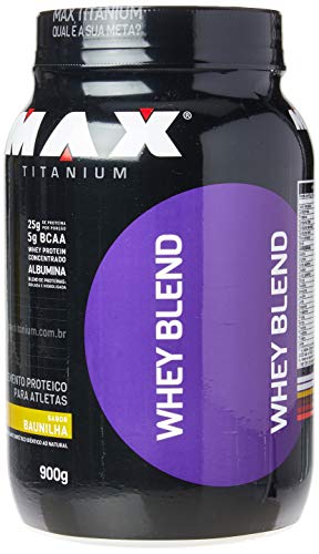 Whey Blend (900G) - Sabor Baunilha, Max Titanium