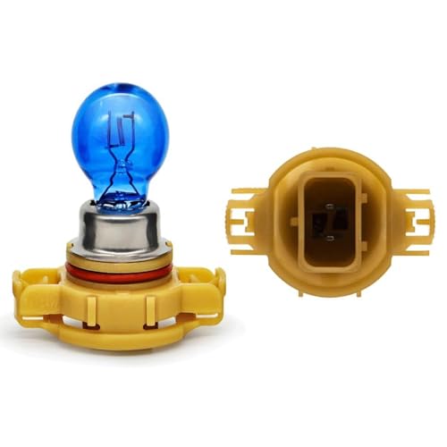 SOFOC PSX24W Bombilla 12V Luz Diurna Blanca DRL Luz de Estacionamiento PSX Bombilla Halógena 24W 2Piezas