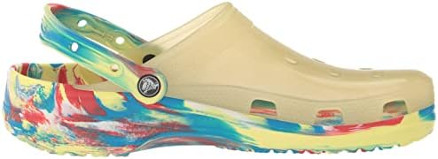 Crocs Unisex Men's and Women's Classic Translucent Clog, Sulphur/Multi Marbled, Numeric_2 US | Image 5