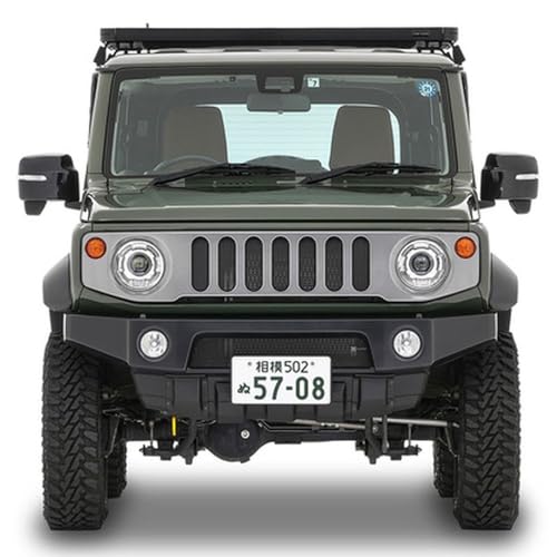 スズキ SJ410 ジムニー KATANA 純正角目グリル ガンメタ色 スズキ(純正) 角目グリルキット のパーツレビュー | ジムニー(お