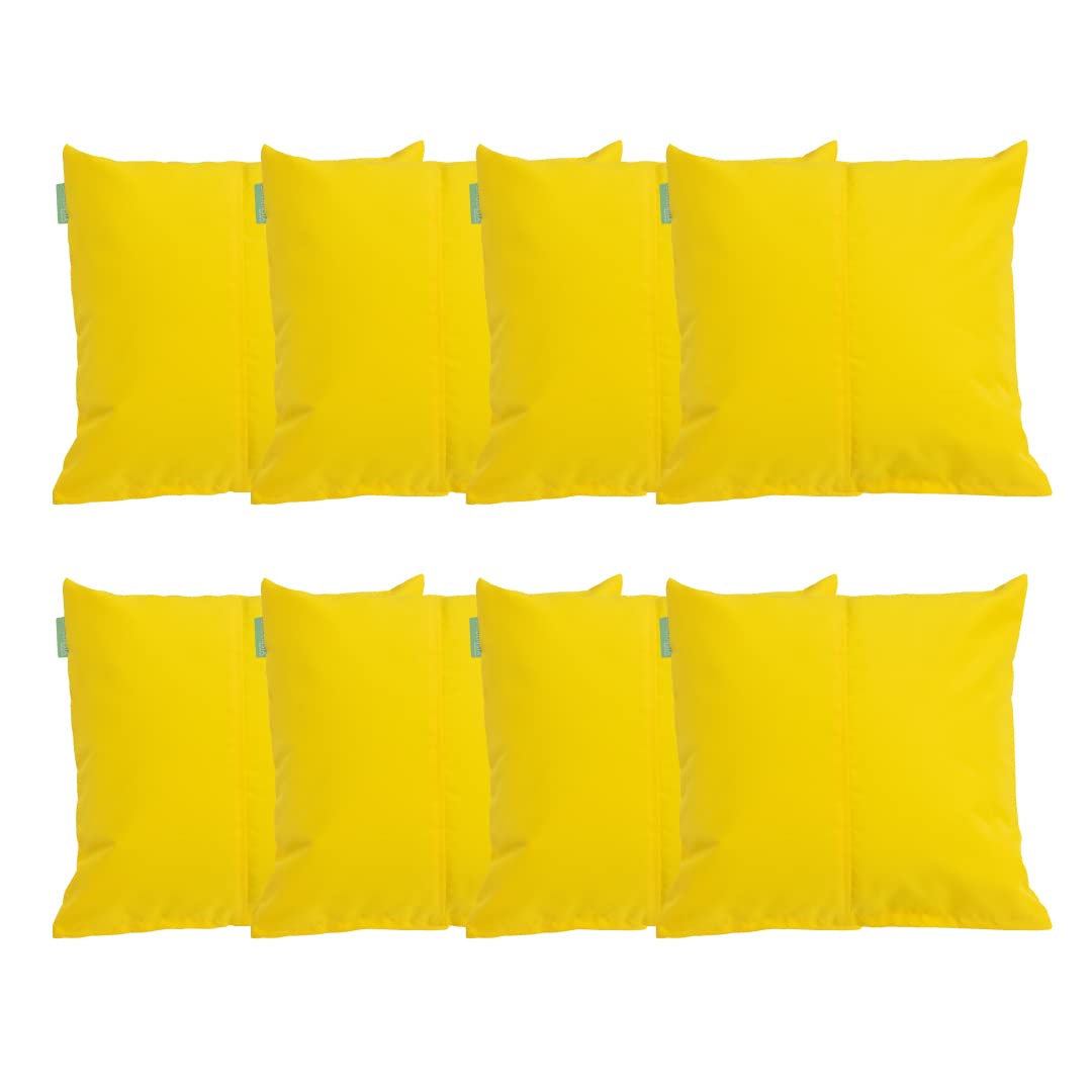 Gardenista Large Garden Scatter Cushion | Water Resistant Hollowfibre Filled Outdoor Seating Furniture Pillow | Great for Patio Rattan Chairs | Comfy & Lightweight (2, Grey) — view 26