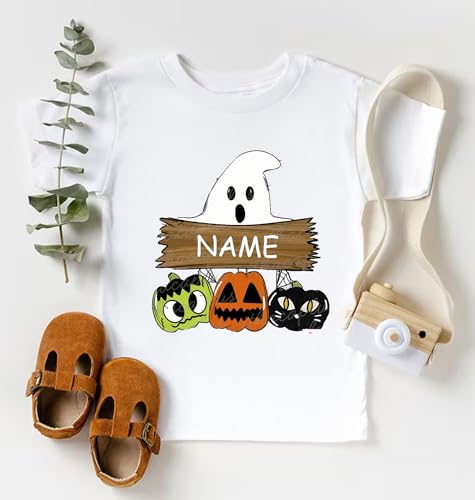 Rising Destiny Kids Custom Halloween Shirt, Personalized Halloween Name Shirt, Name Kids Shirt, Boys Halloween Shirt, Custom Halloween Toddler Shirt2