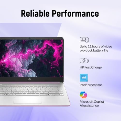Image of HP 14 inch Student Laptop, Intel N150 (Quad Core), Intel Graphics, 4GB RAM