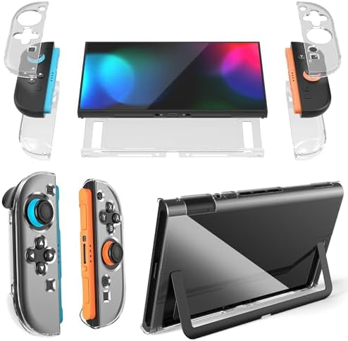 （19:00時点） 【超薄型デザイン】 Switch 2保護ケース／分離式デザイン／黄変防止／衝撃吸收 PC素材/ 全方位保護/ 着脱簡単/ 指紋防止/ 傷防止 Switch 2（2025年モデル） 専用設計