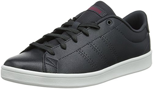 Adidas Advantage Clean Qt, Chaussures de Fitness Femme - Gris (Carbon/Carbon/Rubmis 000), 40 2/3 EU
