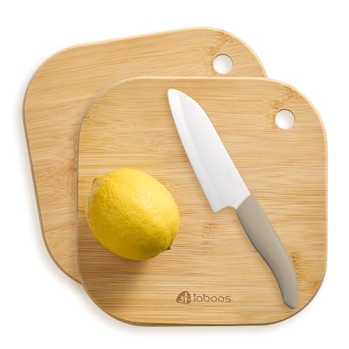 Comparison: 4X4 Cutting Board 4 Home Mini Cutting Board Small Fruit Cutting Board Solid Bamboo Wood Board for Baby Infant dormitoryISet of 2
