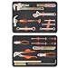 WEDO 16-Piece Non-Sparking Tool Set, Pipe wrench, Pliers, Screwdrivers, Claw Hammer, Putty Knife, Tool Kit, Aluminum Bronze, Die-Forge, Corrosion Resistant, DIN Standard, BAM Certification
