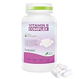 Nortembio Vitamina B Complex - B6, B9 (Ácido Fólico) y B12-210 Cápsulas Veganas - Reducción del Cansancio. Máxima Energía. Mayor Concentración.