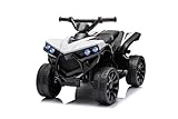Elektro-Quad für Kinder, 6 V, 4,5 A, mit LED und Musik, 1,5-3 km/h, Hupe, ATV für Kinder 3+.