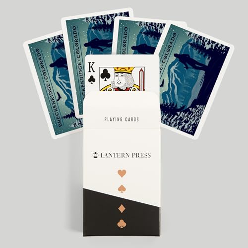 Baraja de cartas Poker Breckenridge Colorado 52 piezas miniatura 6
