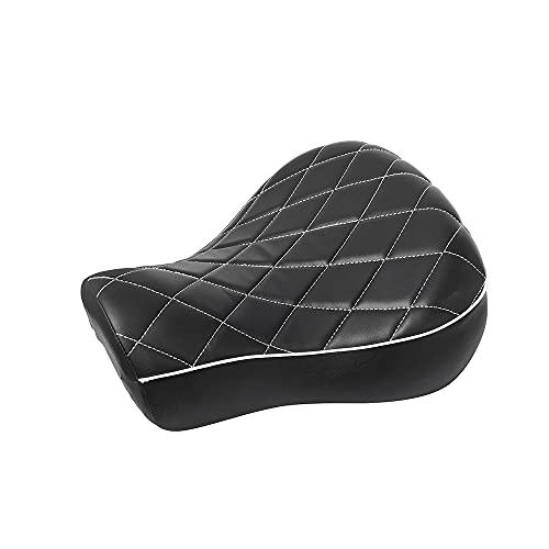 Asiento individual contra la fatiga de conductor para Sportster 883 Custom XL883C negro