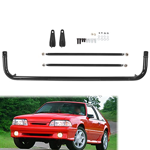 Racing Harness Bar, 49in Universal Racing Safety Seat Belt Chassis Roll Harness Bar Rod Kit Stainless Steel (B black) by Qiilu - Used condition - Image 4