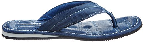 Image of Bata Men's Blue Hawaii House Slippers - 7 UK (8719027)