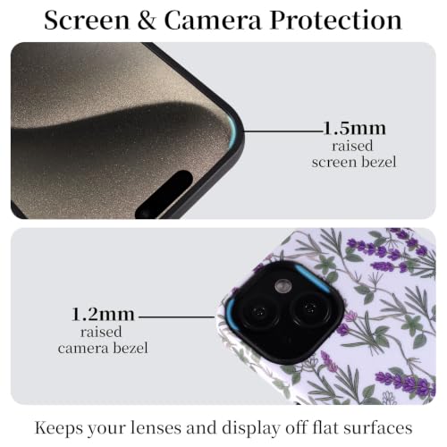 Coque iPhone 14 Plus lavande anti-rayure fine compatible aimant - 6