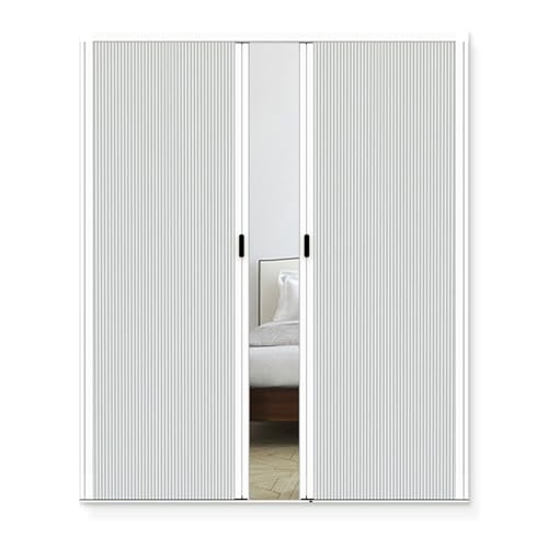 Puerta plegable interna de panal para cocina y baño, diseño invisible para grandes espacios abiertos, fácil instalación sin taladro, 190-240 cm