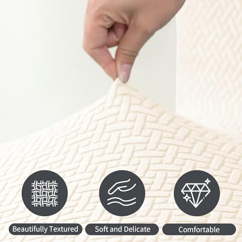 Image of Chair Covers Bar Stool Cover 4pc Bar Chair Cover Swivel Bar Stool Slipcover