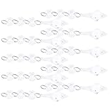 [CONCEPTION IRRÉGULIÈRE UNIQUE] La forme conique irrégulière ajoute une touche éblouissante au pendentif, créant un impact visuel époustouflant lorsqu'elle est réfractée par la lumière.