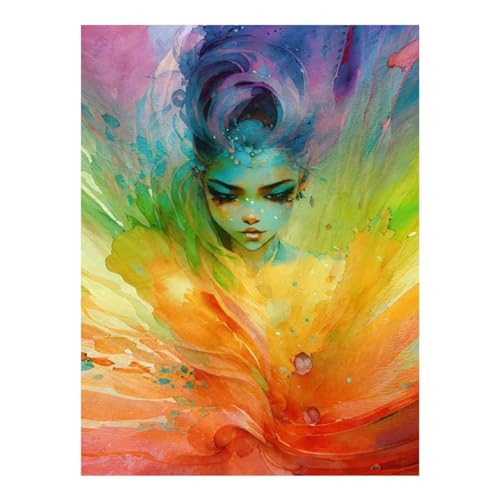 Peinture diamant Rainbow Fae loisir créatif adulte et art des strass