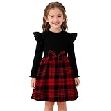 Tailles disponibles : convient aux filles de 2 à 8 ans, idéal pour les fêtes de Noël et les événements spéciaux de la saison.