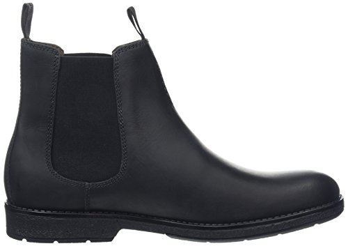 Clarks Hinman, Stivali Chelsea Uomo, Nero (Black