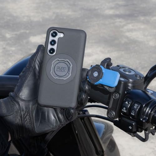 Image of Quad Lock Brake /Clutch Motorcycle Phone Mount with Vibration Dampener and MAG Phone Case for Galaxy A57