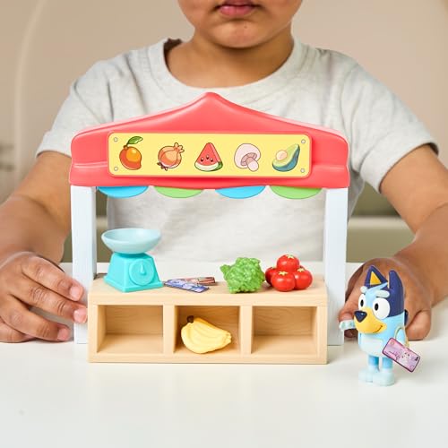 Bluey 17555 Mini Playsets Farmers Market Playset thumb #3