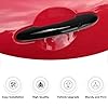 XhuangTech Car Door Handle Cover for Mini F54 F55 F56 F60, Waterproof ABS Door Trim Anti-Scratch Replacement Decor, Self-Adhesive Car Handle Sticker Exterior Accessories (4, Black) #4