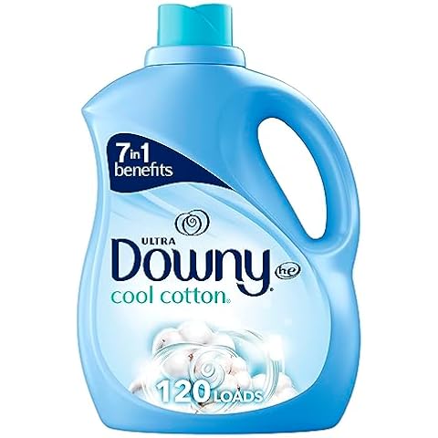 Downy Ultra Fabric Softener, Cool Cotton, 2.63L Cover