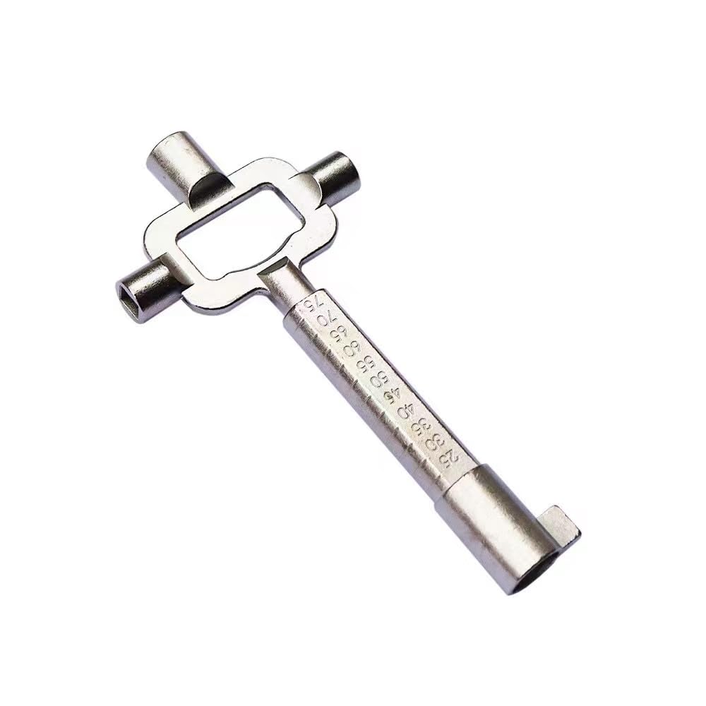 Rlokk Silver Multi Purpose Cylinder Gauge Cam Turner Spindle Turner Locksmith Tools