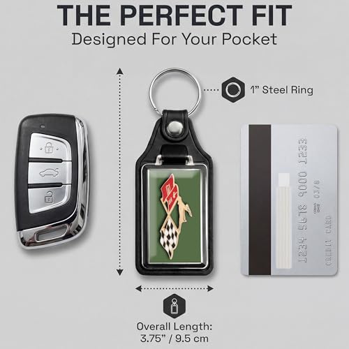 Image of Brotherhood Car Key Chain for Impala - Classic Models Keychain for Men and