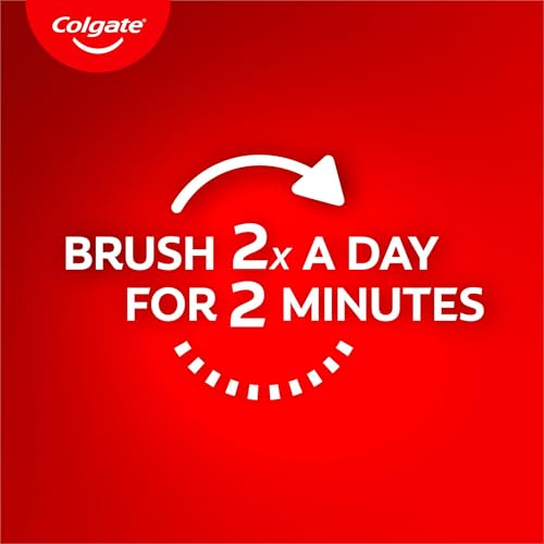 Colgate Maximum Cavity Protection Toothpaste 100ml, with Calcium Boost, Strengthens and Protects Enamel, Protects Against Cavities, Fluoride Toothpaste, Great Regular Flavour