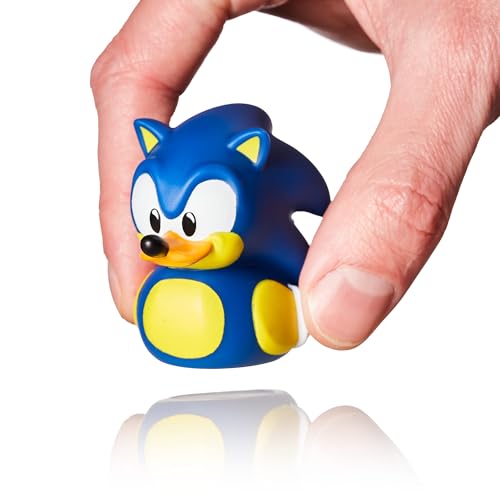 TUBBZ Mini Sonic The Hedgehog Collectible Vinyl Rubber Duck Figure - Official Sonic The Hedgehog Merchandise - Kids TV, Movies & Video Games