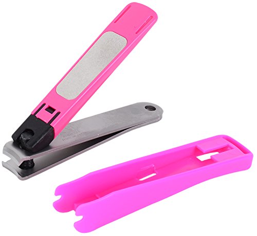 Kai Japan Nail Clipper, Pink - Image 3