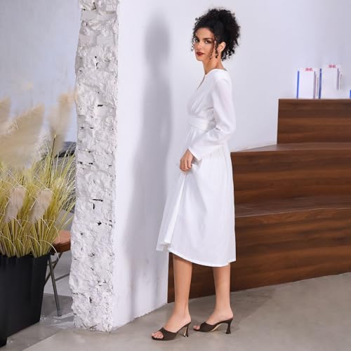 Image of Susanny High Heels for Women Pointed Open Toe Strappy Chunky Block Heels Ankle Strap Stiletto Kitten Heeled Sandals Wedding Bridal Party Prom Sexy Dress Shoes