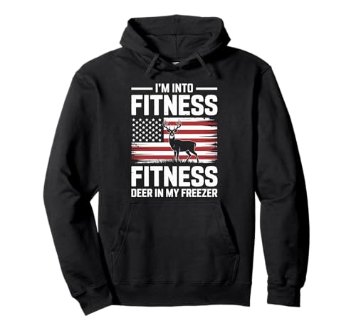 I'm Into Fitness Fitness Deer In My Freezer ��� �� �n���^�[ �p�g���I�b�g �p�[�J�[