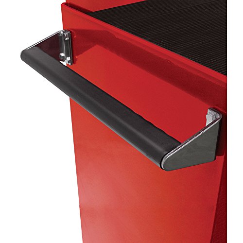 Homak H2PRO Series 41-Inch 6-Drawer with 2-Drawer Compartment Roller, Red, RD04041062 - Thumbnail 4