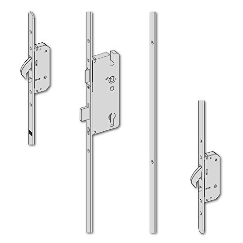 Image of WINKHAUS AV2 Heritage Auto Locking Lever Operated Latch & Deadbolt 16mm Flat - 2 Hook - 45/92 - LH