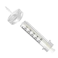 Vista 8 de Ampolla vacía desechable 10pcs 0.0 fl oz con piezas de repuesto de tapa de adaptador 1pc