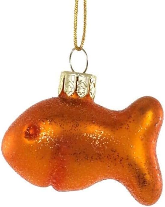 Fish Cracker | Cody Foster Vintage-Inspired Glass Blown Collectible Christmas Ornament