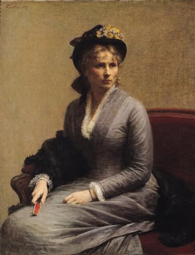 Pintura Pastoral Vintage de Fantin Latour para Decorar Paredes de Oficinas Elegantes